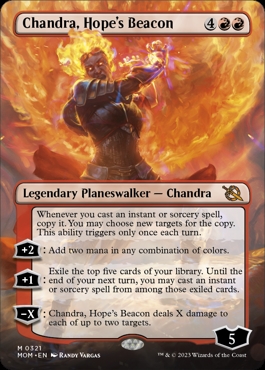 Chandra, Hope's Beacon March of the Machine Alternate Art